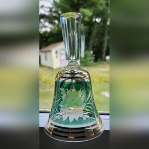 Bohemian Glass Bell
